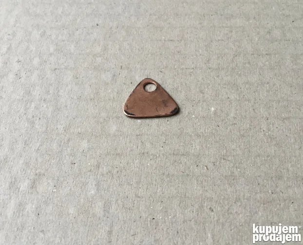 PLOČICA trouglasta, bakarna