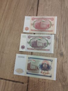 novcanice tacikistan unc