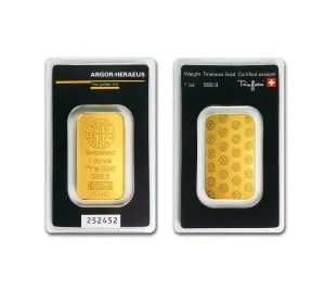 Pločica Argor Heraeus 28g