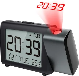 Sat sa projekcijom na plafon,budilnik,alarm