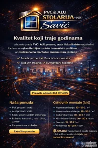 pvc i alu stolarija
