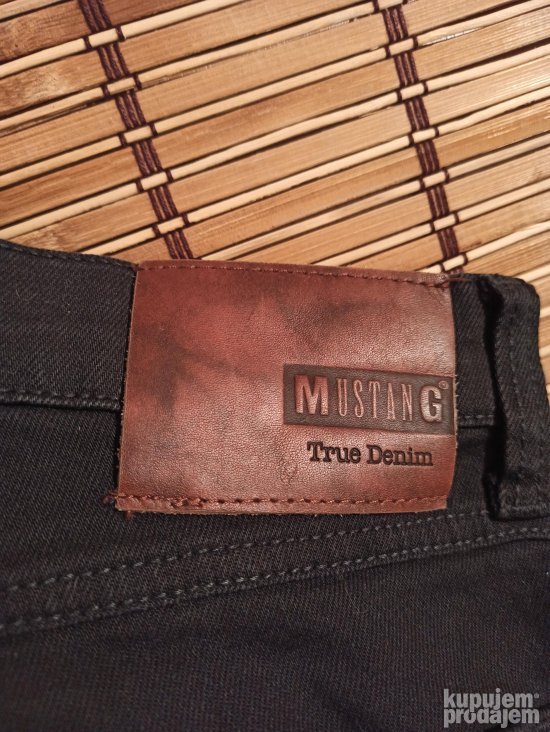 Mustang Big Sur Black Streč W36/L36 kao W34/L36 HQ