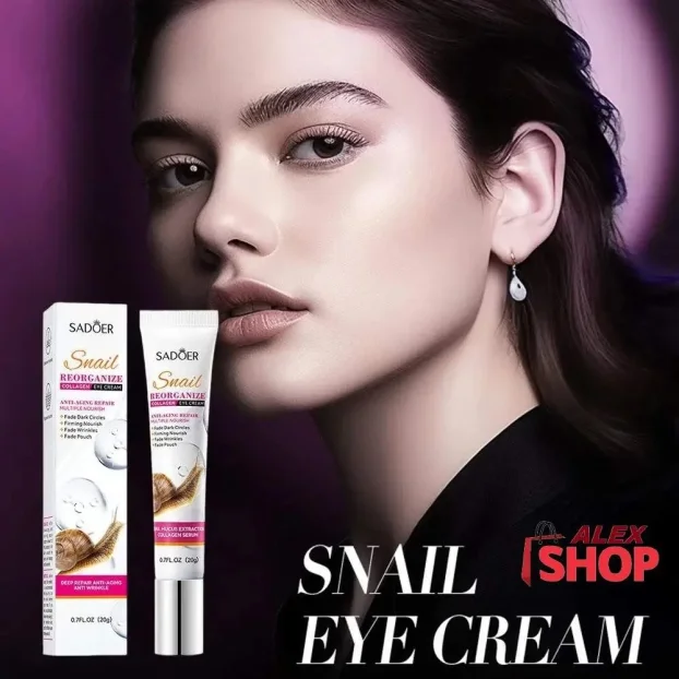 Snail krema za oči sa puževim kolagenom protiv bora i podočn