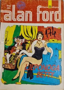 Alan Ford br. 284 - Ljeponoga Betty