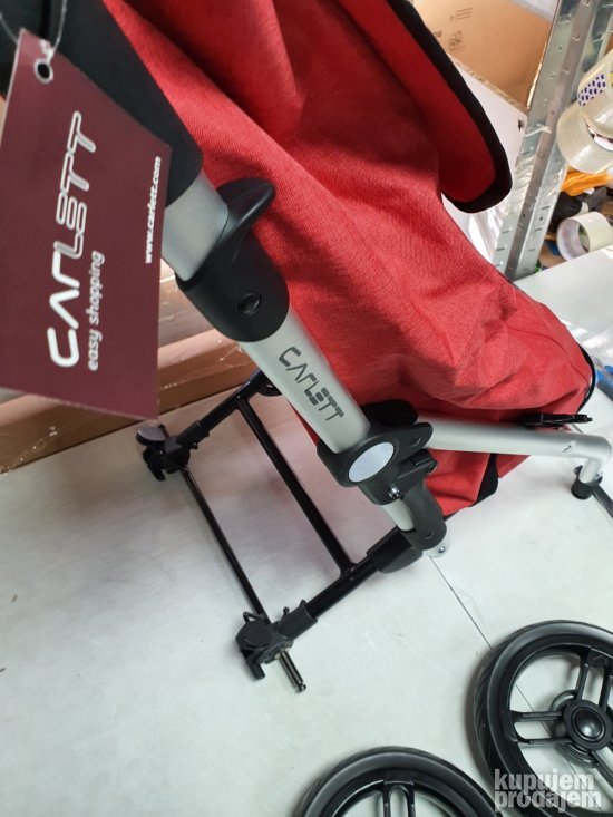 Kolica za pijacu crvena - Carlett lett450