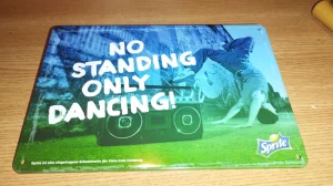 Sprite metalna reklama