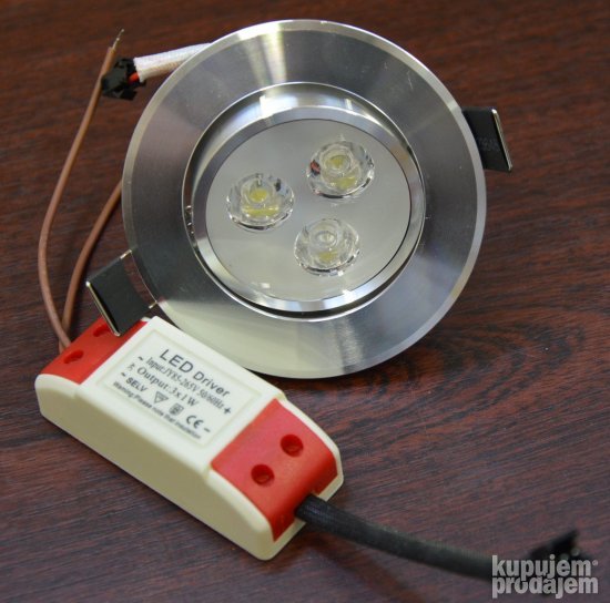 NAJjače LUX led rozetne High Power 3w