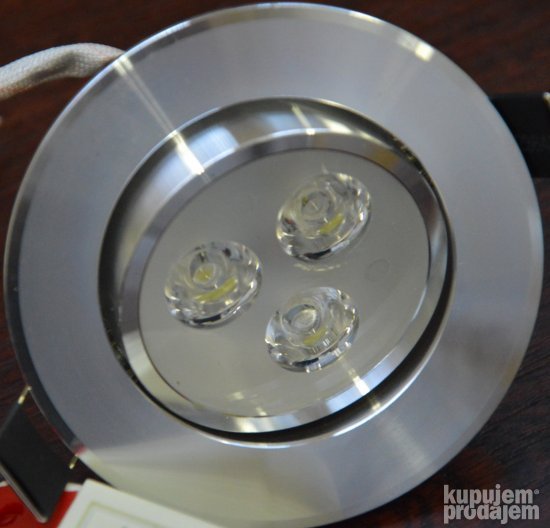 NAJjače LUX led rozetne High Power 3w