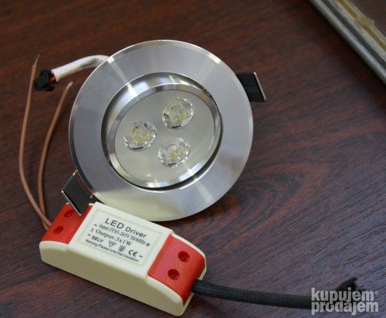 NAJjače LUX led rozetne High Power 3w