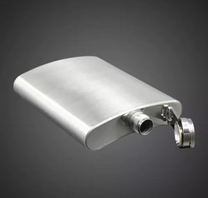 Pljoska Stainless stell. 4 oz i 10 oz