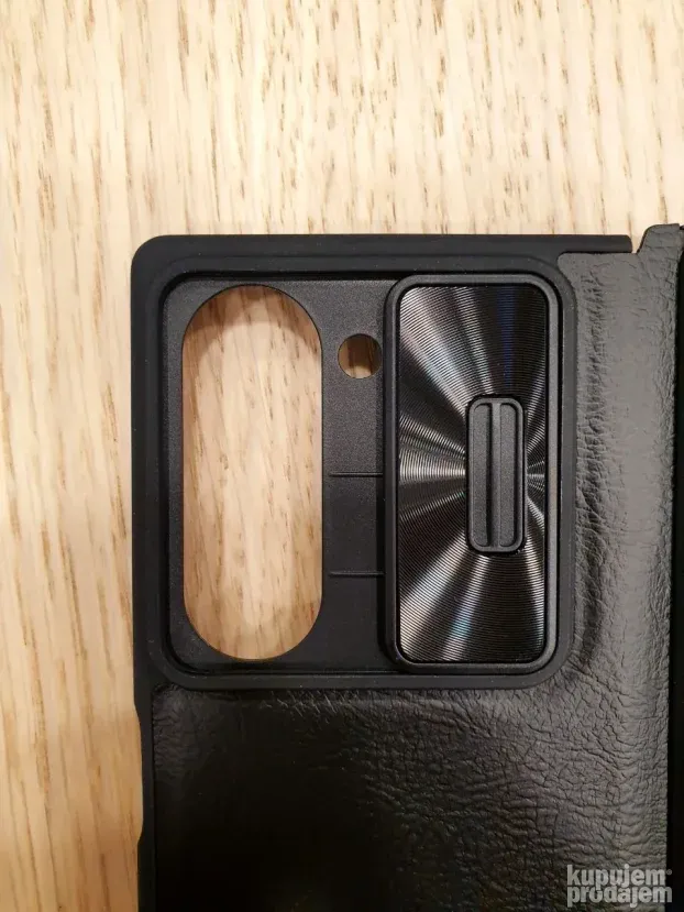 Samsung Galaxy Z Fold 6 Nillkin Qin Pro Leather Crna