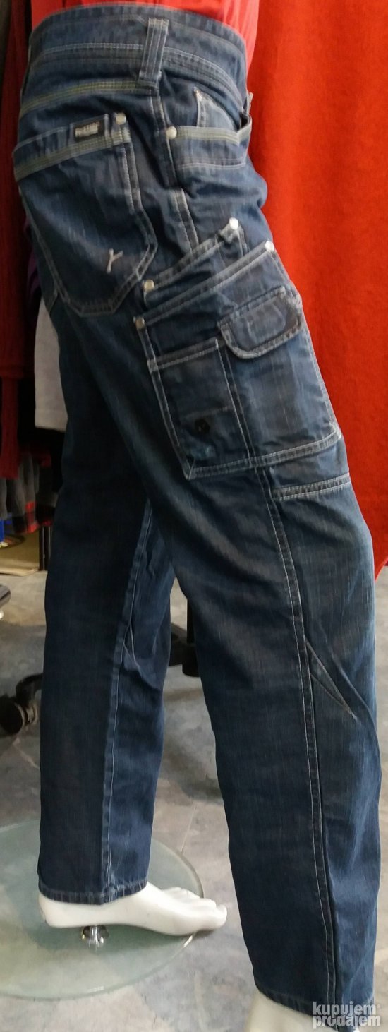 FRISTADS muške radne farmerke veličine 50
