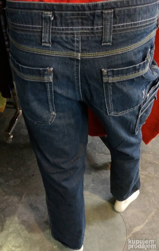 FRISTADS muške radne farmerke veličine 50