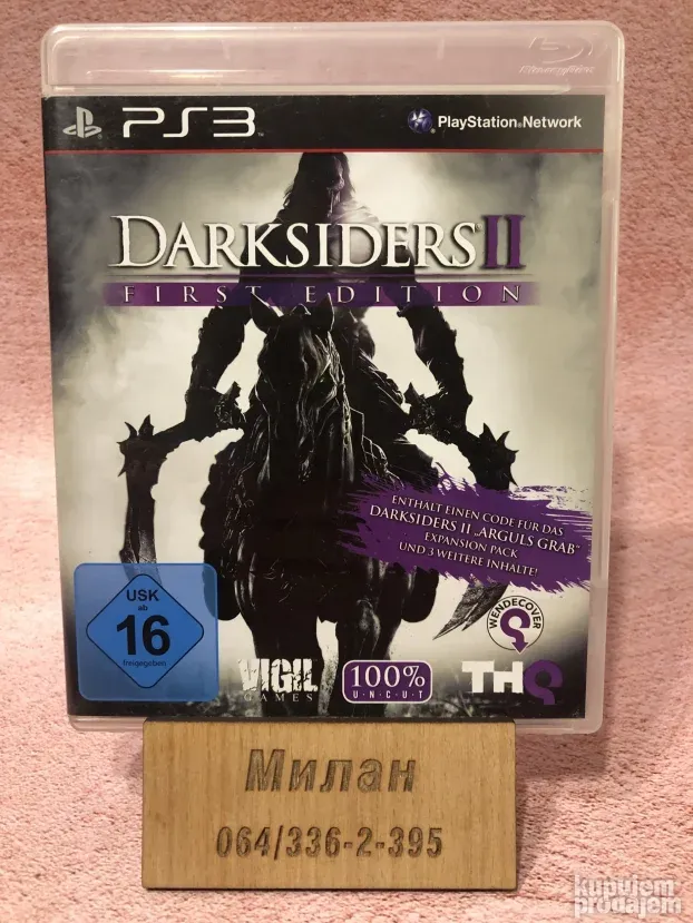Darksiders 2 First Edition original igra za PS3 konzolu+GARA