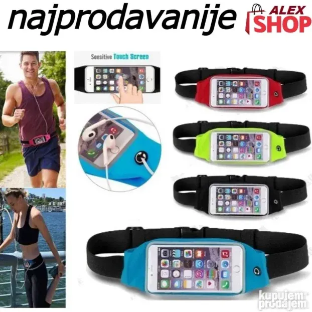Torbica novčanik skrivena ispod odeće za novac i dokumenta