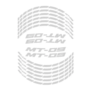 Moto traka za felne ukrasna Yamaha MT-09 (13-23) siva