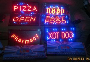 led reklame razni modeli pogledajte oglas