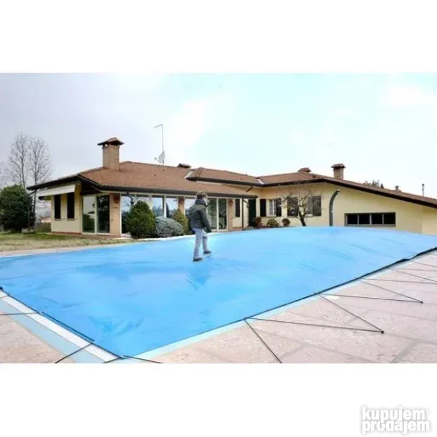 Zimski prekrivac za bazene vazdusni NERO od 7x3,5m do 10x5m