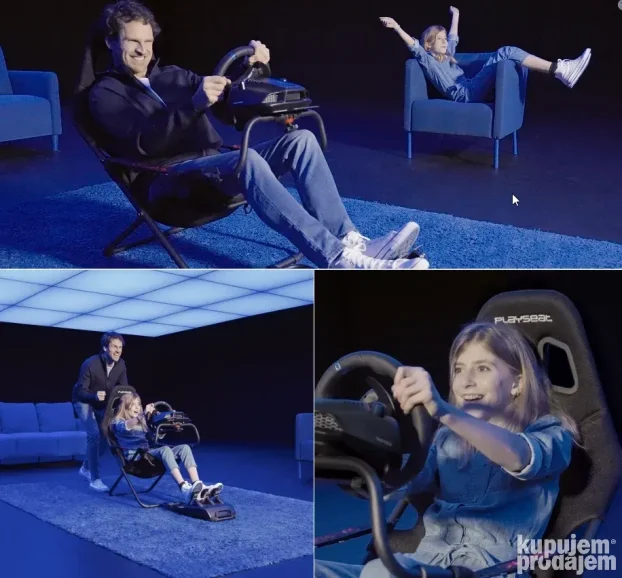 Iznajmljivanje simulatora -  Fanatec MOZA i Playseat PS4/PS5