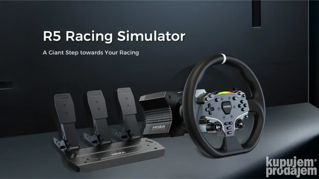 Iznajmljivanje simulatora -  Fanatec MOZA i Playseat PS4/PS5