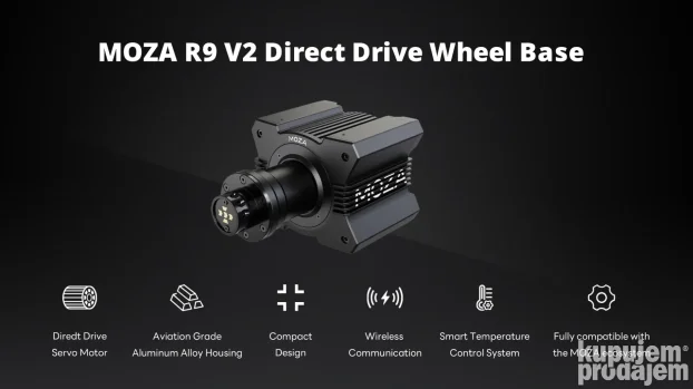 Iznajmljivanje simulatora -  Fanatec MOZA i Playseat PS4/PS5