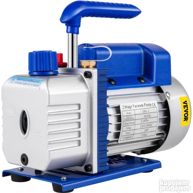 Vakuumska / vakumska pumpa 9 CFM 1 HP