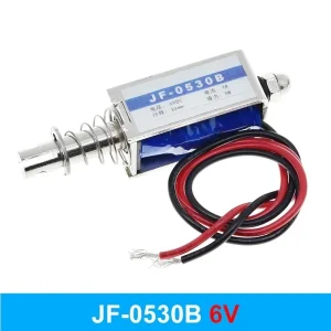 JF-0530B DC 6V elektromagnet (push-pull tip)