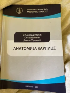 prodajem knjige iz anatomije