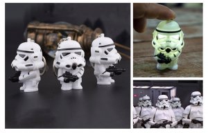 Star Wars Stormtrooper Privezak Za Kljuceve Model 1
