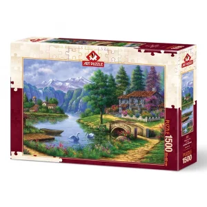 Puzzle Art 5371 Lake Village 1500