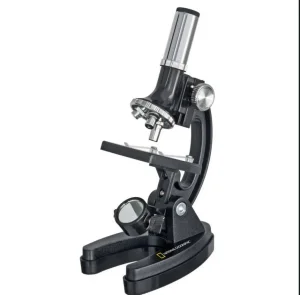BRESSER National Geographic 300x-1200x microscope stock por