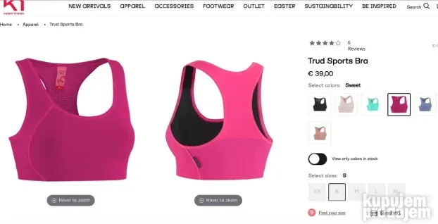 Kari Traa (Norway) sportski top S