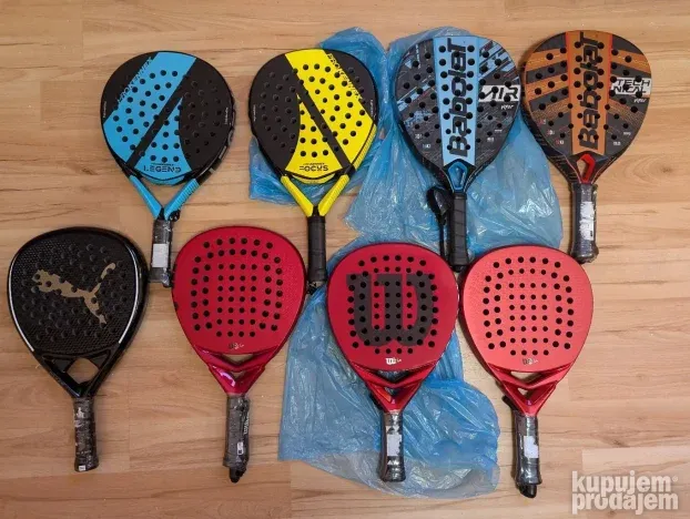 Padel reketi - original, neotpakovano 2024-2025