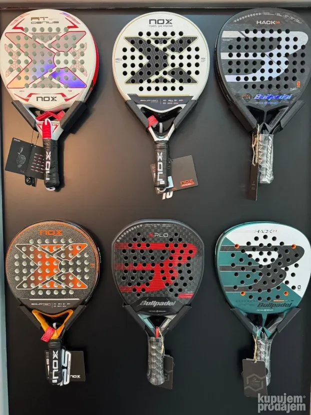 Padel reketi - original, neotpakovano 2024-2025