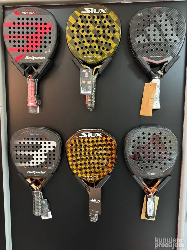 Padel reketi - original, neotpakovano 2024-2025