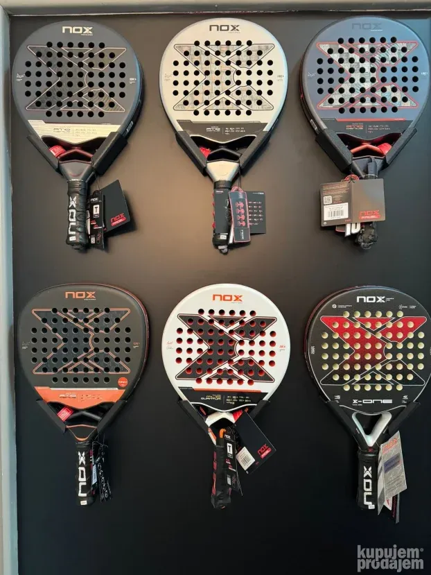 Padel reketi - original, neotpakovano 2024-2025