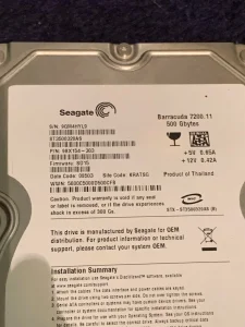 Seagate 500GB