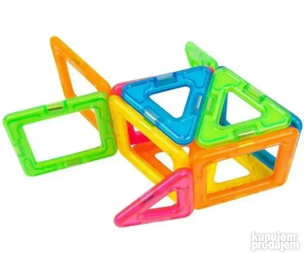 Magnetne kocke 3D Magnetne plocice Kockice za sklapanje 3D