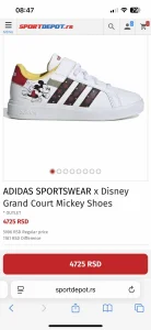 Adidas disney patike
