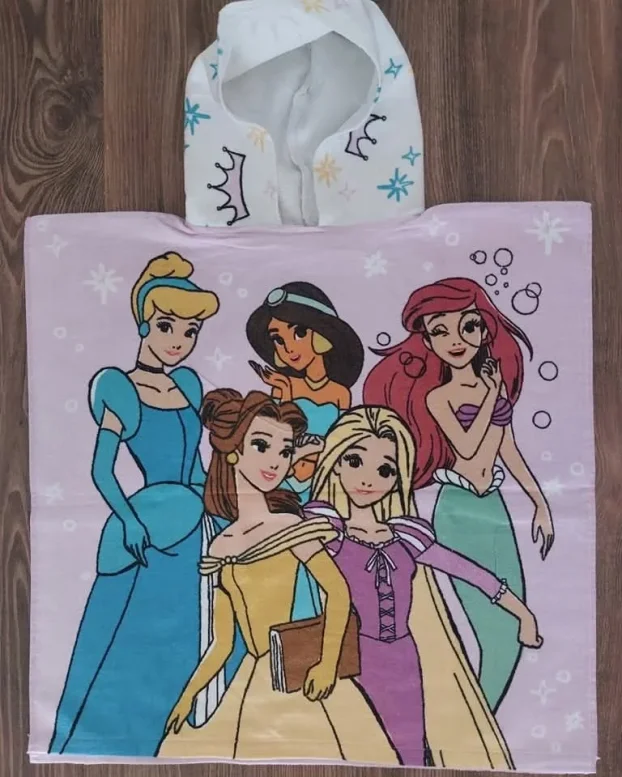 Dečiji pamučni pončo peškiri