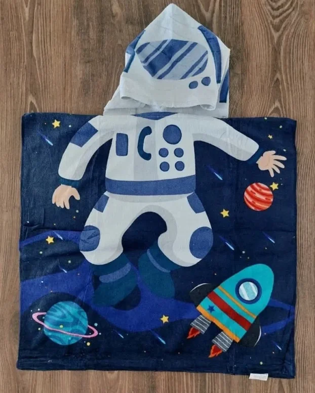 Dečiji pamučni pončo peškiri