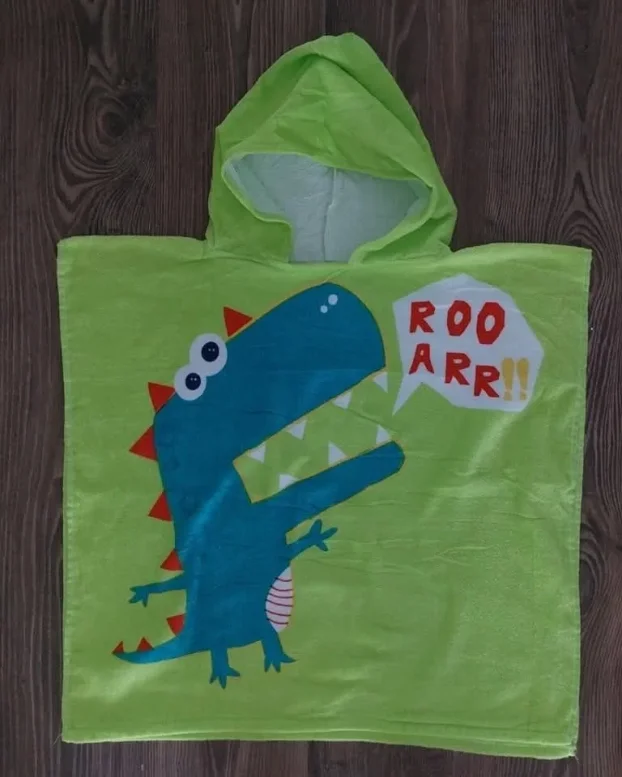 Dečiji pamučni pončo peškiri