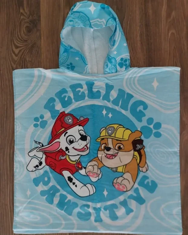 Dečiji pamučni pončo peškiri