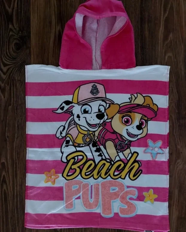 Dečiji pamučni pončo peškiri