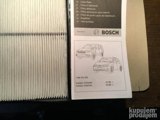 Filter kabine Subaru Forester,Impreza