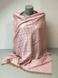 Louis Vuitton esarpa roza krem