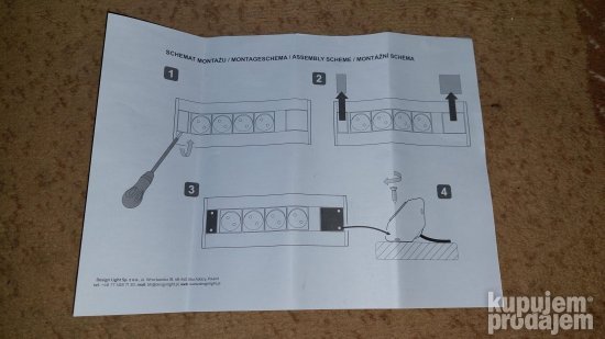 Design Light CORNER BOX 4 corner extension  CORNERBOXALU