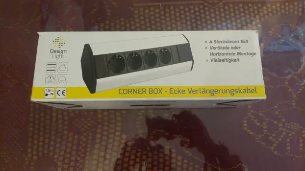 Design Light CORNER BOX 4 corner extension  CORNERBOXALU