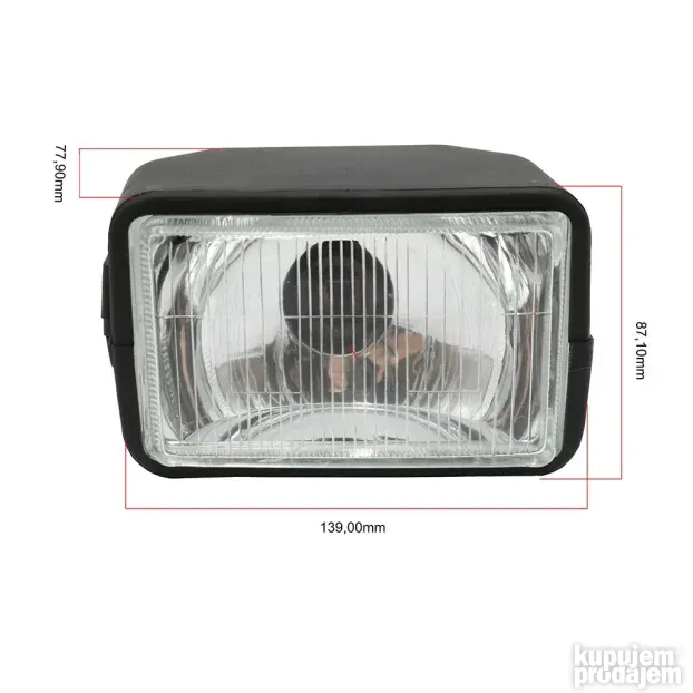 Far Tomos A3 APN kockasti sa staklom