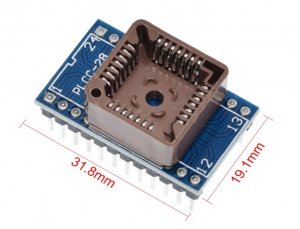 Programator IC adapter PLCC28 TL866CS TL866A EZP2010